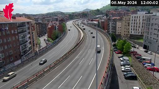 A-8: Bilbao, viaducto sobre Rekalde